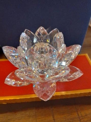 Swarovski - Beeldje - Waterlelie klein - 011867 - Kristal
