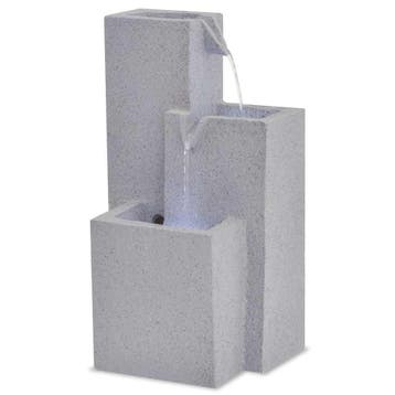 vidaXL Binnenfontein met LED-verlichting polyresin, Verzenden, Nieuw