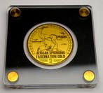 Congo. 100 Francs 2022 African Krugerrand Springbok -