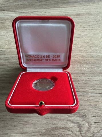 Monaco. 2 Euro 2025 Marquisat des Baux Proof