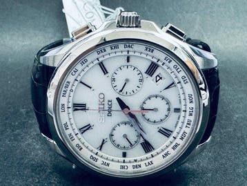 Seiko - Dolce Solar Radio Control - 8B92-0AJ0 - Heren -
