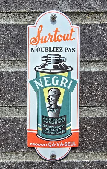 Emaille deurpostje Negri Chroomglans, Verzenden