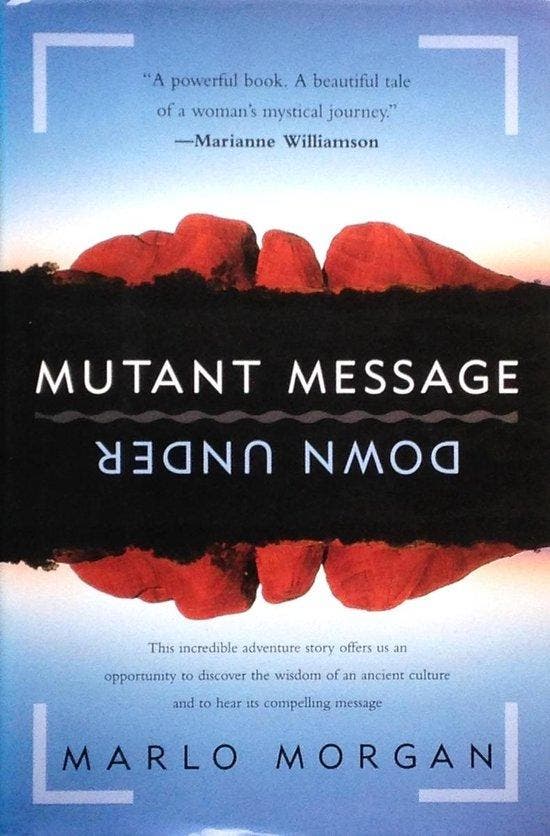 Mutant Message Down Under 9780060171926 Marlo Morgan, Boeken, Taal | Engels, Gelezen, Verzenden