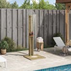 vidaXL Buitendouche Naturel 75 x 76 x 217 cm Geïmpregneerd, Tuin en Terras, Verzenden, Nieuw