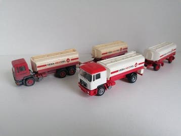 Herpa, Kibri 1:87 - Model vrachtwagen (11) - Sammlung von, Nieuw