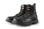 Nelson Veterboots Meisjes in maat 33 Zwart, Verzenden, Jongen of Meisje, Schoenen, Zo goed als nieuw