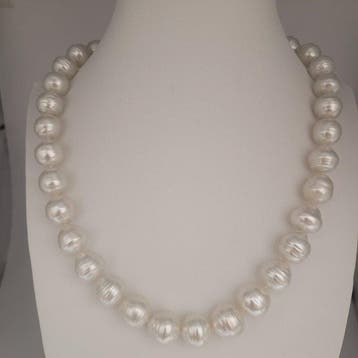 Collier - 18 carats Or jaune Perle