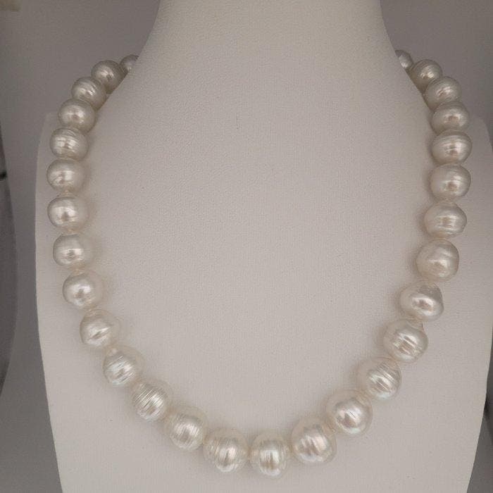 Collier - 18 carats Or jaune Perle, Bijoux, Sacs & Beauté, Colliers