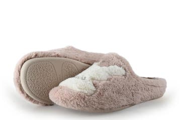 Milo &amp; Mila Pantoffels in maat 38 Roze, Verzenden, Zo goed als nieuw, Milo &amp; Mila, Roze