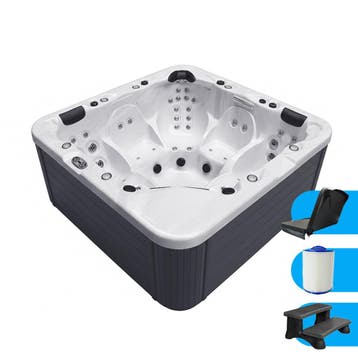 Spa Florida | 5 persoons | Jacuzzi | 210 x 210 x 90 cm, Ophalen, Nieuw, Vast