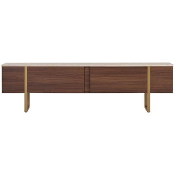 Evila TV-meubel - Houtkleurig/Beige - Nieuw/Ongebruikt -, Verzenden, 150 tot 200 cm, Nieuw, Scandinavisch