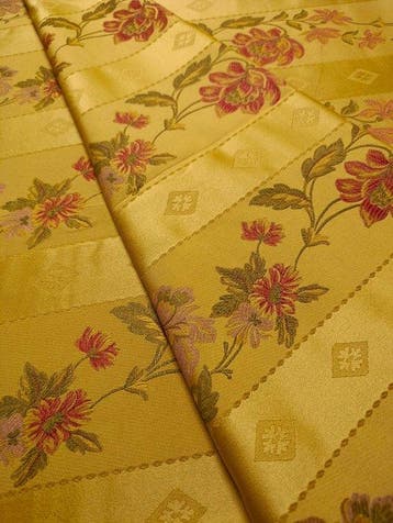 B691 - 240 x 280 cm - Tessuto Damasco in doppia altezza -