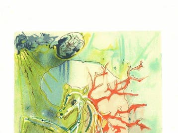 Salvador Dali (1904-1989) - Neptune, Chevaux daliniens -