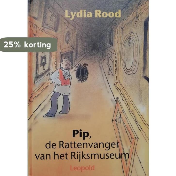 Pip, de rattenvanger van het Rijksmuseum 9789025843595, Boeken, Kinderboeken | Jeugd | 13 jaar en ouder, Gelezen, Verzenden