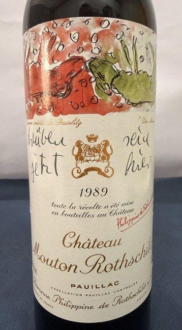1989 Château Mouton Rothschild - Pauillac 1er Grand Cru
