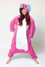 Onesie Roze Olifant Pak L-XL Olifantenpak Kostuum Jungle Jum, Ophalen of Verzenden, Nieuw