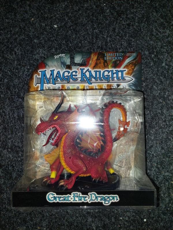 Great Fire Dragon Limited Edition (Mage Knight nieuw), Hobby & Loisirs créatifs, Wargaming, Enlèvement ou Envoi
