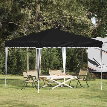 vidaXL Pop-up Feesttent 288 x 288 x 245 cm Antraciet Oxford, Verzenden, Nieuw