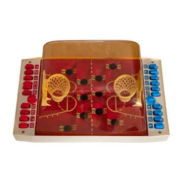 Zeldzaam Vintage Blue Box Dome Basketbalspel (Jaren 70/80)