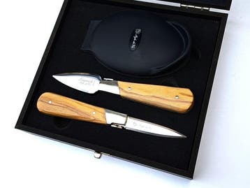 Laguiole - Oyster Gift Set - 2 Oysters knives and an Oyster