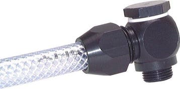 15x9mm & G3/8'' Aluminium L-Vorm Knelfitting Buitendraad, Verzenden