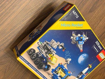 Lego Set - 40712 - Space - Micro Rocket, Nieuw