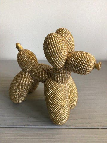 After Jeff Koons - Sculpture, “ Balloon Dog “ - 12 cm -