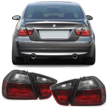 Blackline Achterlichten BMW 3 Serie E90 Sedan 05-08 B5228, Nieuw, BMW