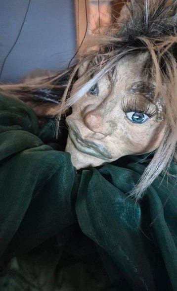 Marionnette - Unknown - Bois, Textile, Papier maché -, Antiquités & Art