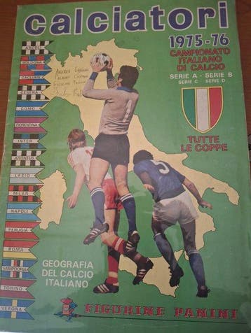 Panini Calciatori 1975/76 Album complet - Good (GD), Nieuw