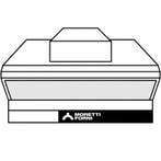 Condensatiekap | Moretti Forni serieS S105E Pizzaoven |, Verzenden