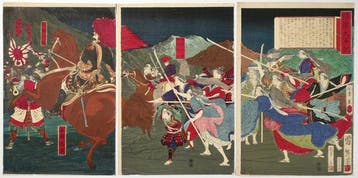 Suzuki Toshimoto /  (actief ca. 1870s–1880s) Satsuma Dai, Antiek en Kunst