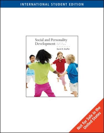 Social and Personality Development, International Edition, Verzenden, David Shaffer