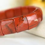Armband van natuurlijke breccie-jaspis – steen van kracht en