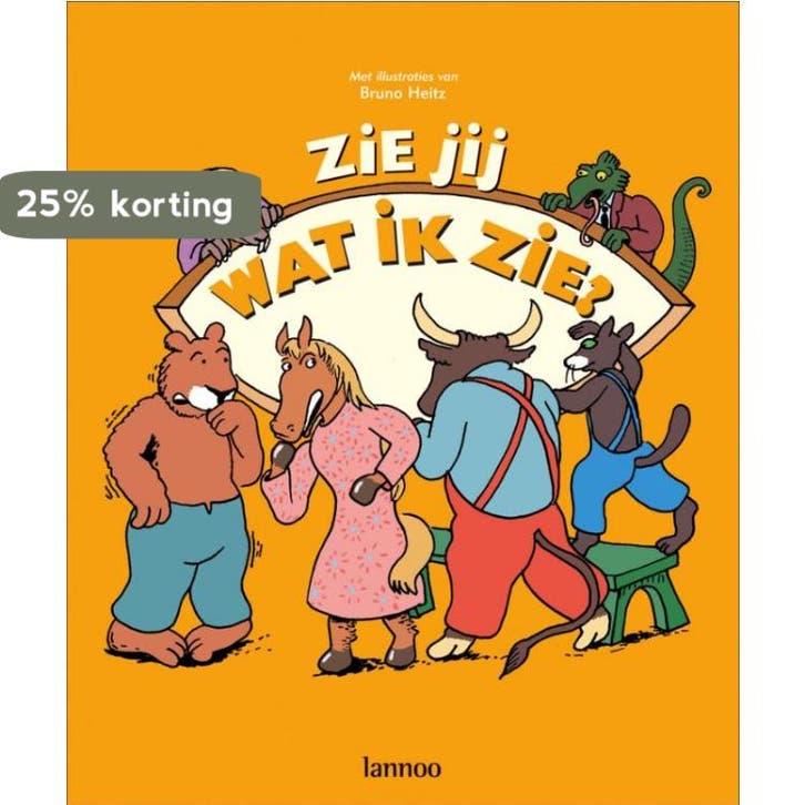 Zie jij wat ik zie? 9789020971309 B. Heitz, Boeken, Kinderboeken | Kleuters, Zo goed als nieuw, Verzenden