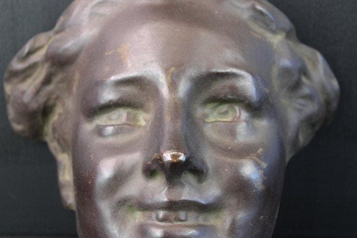 Décoration murale - Décoration murale en bronze Art Déco,, Antiquités & Art, Art | Objets design