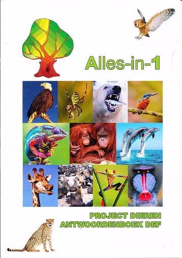 Alles-in-1 Antwoordenboek Project Dieren DEF zonder jaartal, Verzenden, Nieuw