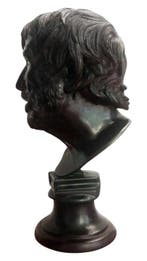 sculptuur, Testa di Seneca - 50 cm - Gips