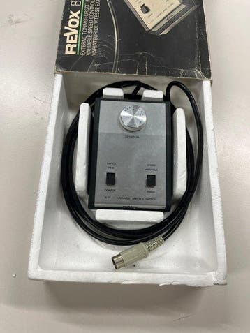 Revox - B77 Variable Speed Control Télécommande filaire, TV, Hi-fi & Vidéo