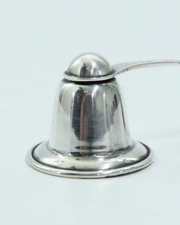 Antieke (1857) Biedermeier Kaarsendover - ZEER ZELDZAAM - J.