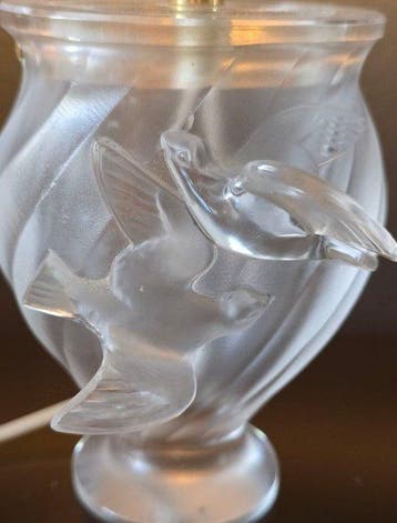 Lalique - Marie-Claude Lalique - Lamp - Rosine - Kristal