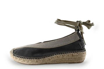 Shabbies Amsterdam Espadrilles in maat 39 Grijs, Espadrilles, Shabbies Amsterdam, Verzenden, Zo goed als nieuw