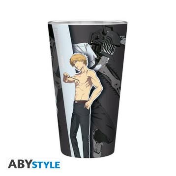 Chainsaw Man Trio XL Glas, Collections, Ophalen of Verzenden