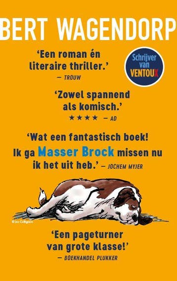 Masser Brock 9789025449612 Bert Wagendorp, Verzenden, Gelezen, Bert Wagendorp