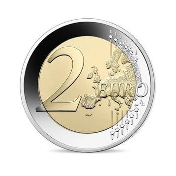 Frankrijk. 2 Euro 2025 Musée du Louvre Proof (Zonder