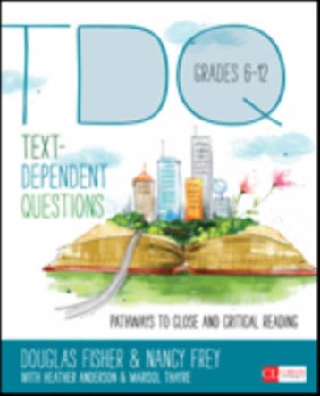 Text-Dependent Questions, Grades 6-12: Pathways To Close And, Verzenden, Nieuw