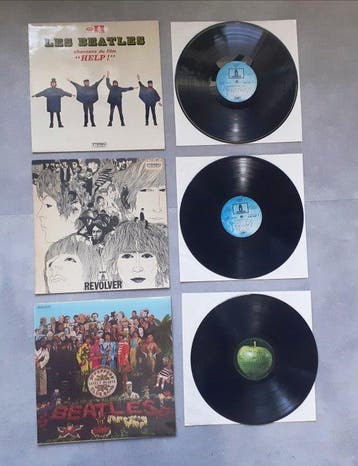 Beatles - The Beatles: 3 French Reissues from the 70 ties in