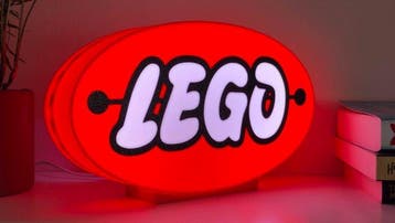 Custom Item LEGO - 1955 - Vintage Logo Lightbox, Kinderen en Baby's, Nieuw