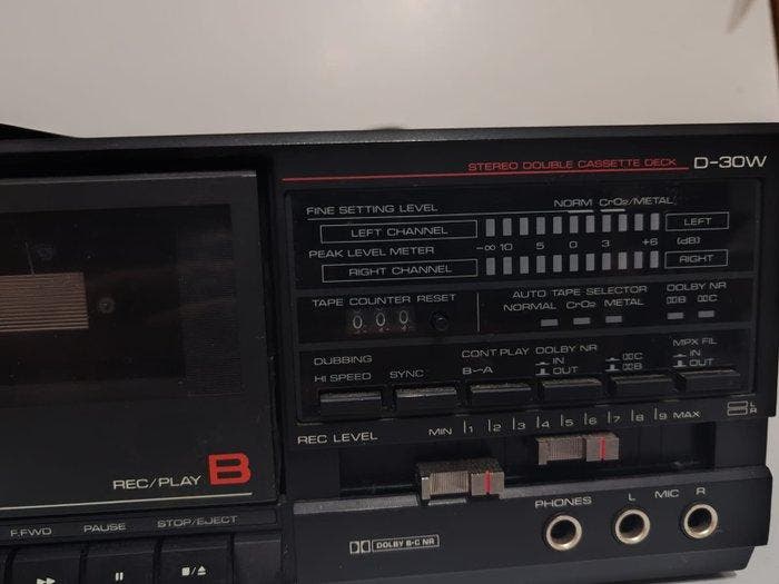 Nikko - D-30W Lecteur-enregistreur de cassettes, TV, Hi-fi & Vidéo, Radios