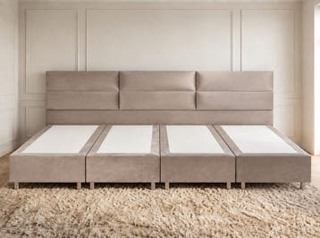van Schaik Familie Boxspring Kingsize XXL zonder matrassen -, Nieuw